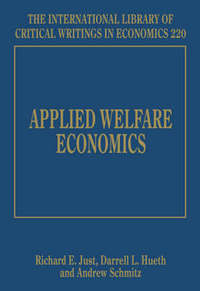 Book Cover for Applied Welfare Economics by Richard E Just, Darrell L Hueth, Andrew Schmitz
