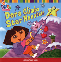 Book Cover for Dora Climbs Star Mountain by Alison Inches, AJ Studios