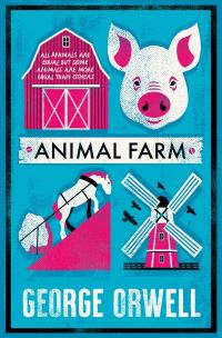 Book Cover for Animal Farm by George Orwell