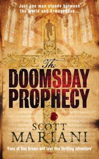 Book Cover for The Doomsday Prophecy by Scott Mariani