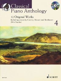 Book Cover for Classical Piano Anthology - Volume 4 by Hal Leonard Corp