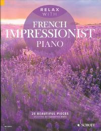 Book Cover for Relax With French Impressionist Piano by Hal Leonard Corp