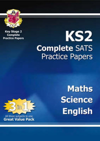 Book Cover for KS2 Complete SATS Practice Papers Pack by CGP Books