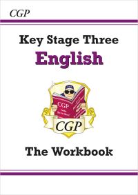Book Cover for KS3 English Workbook (Answers Sold Separately) by CGP Books