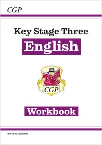 Book Cover for KS3 English Workbook (With Answers) by CGP Books