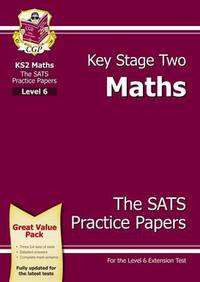 Book Cover for KS2 Maths SATs Practice Papers - Level 6 by CGP Books