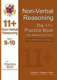 Book Cover for 11+ Non-Verbal Reasoning Practice Book With Assessment Tests (Ages 9-10) for the CEM Test by CGP Books