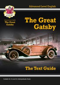 Book Cover for The Great Gatsby, F. Scott Fitzgerald Advanced Level English by Claire Boulter