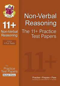 Book Cover for 11+ Non-Verbal Reasoning Practice Papers by CGP Books