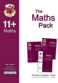 Book Cover for 11+ Maths Bundle Pack - Multiple Choice (For GL & Other Test Providers) by CGP Books