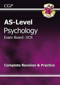 Book Cover for AS-Level Psychology OCR Complete Revision & Practice for Exams Until 2015 Only by CGP Books