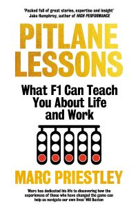 Book Cover for Pitlane Lessons by Marc Elvis Priestley