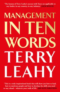 Book Cover for Management in 10 Words by Terry Leahy