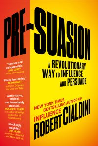 Book Cover for Pre-Suasion by Robert B Cialdini