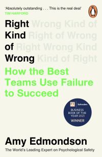 Book Cover for Right Kind of Wrong by Amy C Edmondson