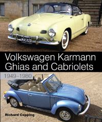 Book Cover for Volkswagen Karmann Ghias and Cabriolets 1940-1980 by Richard Copping