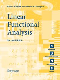 Book Cover for Linear Functional Analysis by Bryan P Rynne, Martin A Youngson