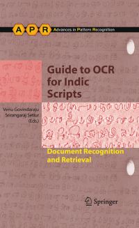 Book Cover for Guide to OCR for Indic Scripts by Venugopal Govindaraju, Srirangaraj Setlur