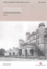 Book Cover for The Motor Car and the Country House by Pete Smith