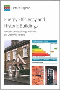 Book Cover for Energy Efficiency and Historic Buildings. Advice for Domestic Energy Assessors and Green Deal Advisors by David Pickles, Caroline Cattini, Historic England