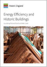 Book Cover for Energy Efficiency and Historic Buildings. Insulating Pitched Roofs at Rafter Level by David Pickles, Historic England