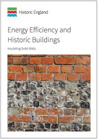 Book Cover for Energy Efficiency and Historic Buildings. Insulating Solid Walls by David Pickles, Historic England