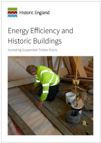 Book Cover for Energy Efficiency and Historic Buildings. Insulating Suspended Timber Floors by David Pickles, Historic England