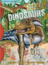 Book Cover for Deadly Dinosaurs by Rupert Matthews, Steve Parker