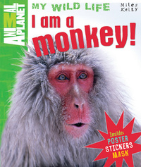 Book Cover for I Am a Monkey ! by Camilla De la Bédoyère