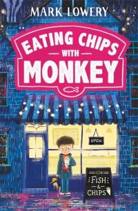 Book Cover for Eating Chips With Monkey by Mark Lowery