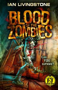 Book Cover for Blood of the Zombies by Ian Livingstone