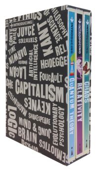 Book Cover for Introducing Graphic Guide Box Set - Great Theories of Science by Ziauddin Sardar, Bruce Bassett, J P McEvoy