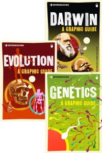 Book Cover for Introducing Graphic Guide Box Set - The Origins of Life by Dylan Evans, Jonathan Miller, Steve Jones
