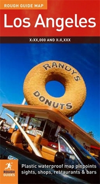 Book Cover for Rough Guide Map Los Angeles by Rough Guides