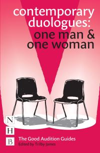 Book Cover for Contemporary Duologues. One Man & One Woman by Trilby James