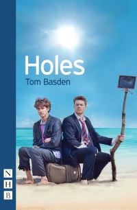 Book Cover for Holes by Tom Basden, Invisible Dot Theatrical company