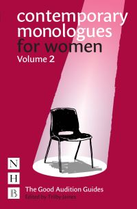 Book Cover for Contemporary Monologues for Women. Volume 2 by Trilby James
