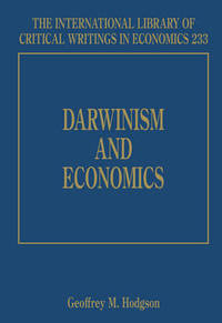 Book Cover for Darwinism and Economics by Geoffrey M Hodgson