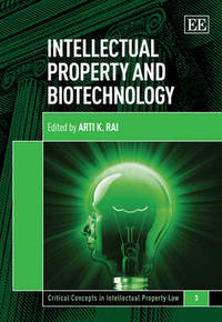Book Cover for Intellectual Property and Biotechnology by Arti Rai