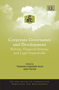 Book Cover for Corporate Governance and Development by Thankom Arun, John Turner