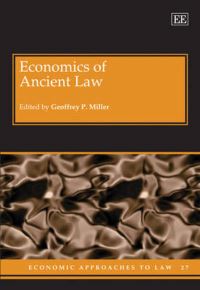 Book Cover for Economics of Ancient Law by Geoffrey P Miller