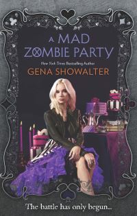 Book Cover for A Mad Zombie Party by Gena Showalter