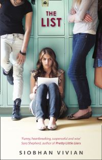 Book Cover for The List by Siobhan Vivian