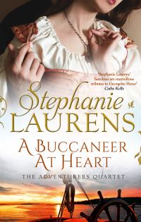 Book Cover for A Buccaneer at Heart by Stephanie Laurens