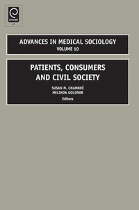 Book Cover for Patients, Consumers and Civil Society by Susan Maizel Chambré, Melinda Goldner