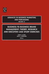 Book Cover for Business-to-Business Brand Management by Mark S Glynn, Arch G Woodside