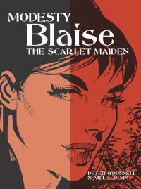 Book Cover for Modesty Blaise. The Scarlet Maiden by Peter ODonnell, Neville Colvin
