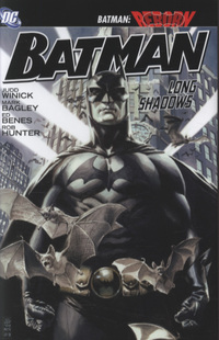 Book Cover for Long Shadows by Judd Winick, Ed Benes, Mark Bagley, Rob Hunter, Jack Purcell, Ian Hannin, J. D. Smith, Pete Pantazis, Jared K. Fletcher, Bob Kane