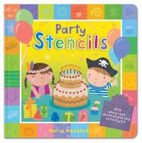 Book Cover for Party Stencils by Katie Saunders