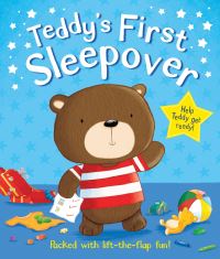 Book Cover for Teddy's First Sleepover by Mike Byrne